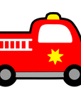 Fire Engine Acrylic Blank