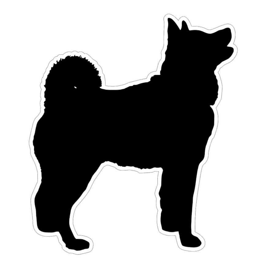 Akita Dog Profile Acrylic Blank