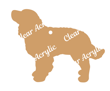 Dog Breed Acrylic blanks for key chains