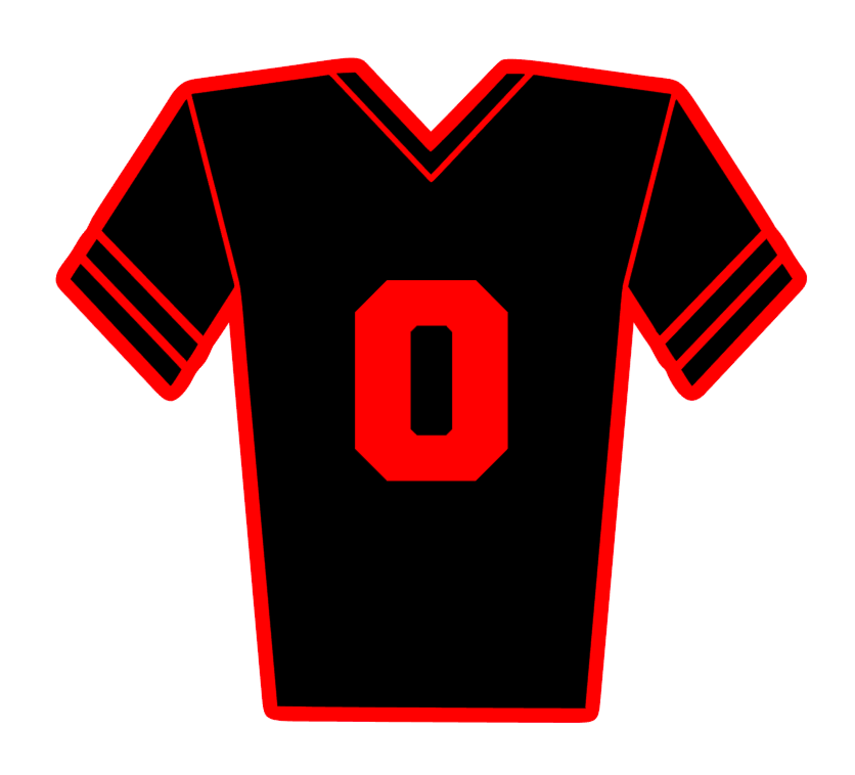 Sports Jersey Acrylic Blank