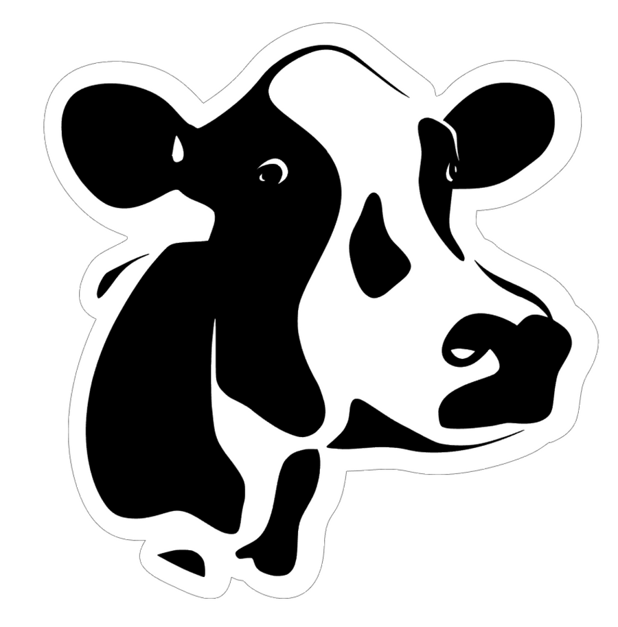 Cow Head Acrylic Blank