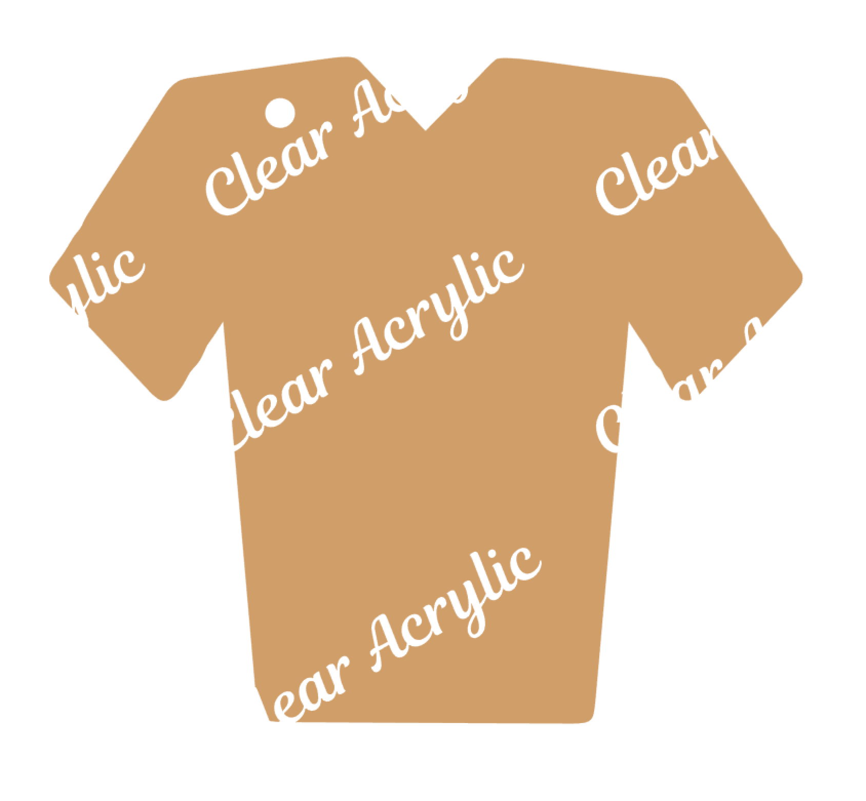 Sports Football Jersey Acrylic Blank for Key Chains