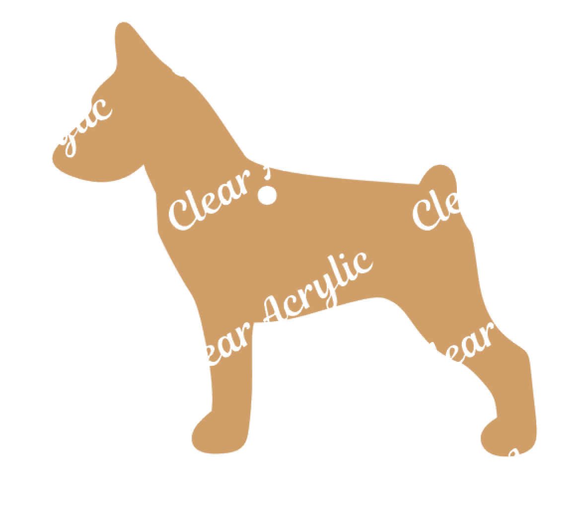 Miniature Pinscher Acrylic Blank