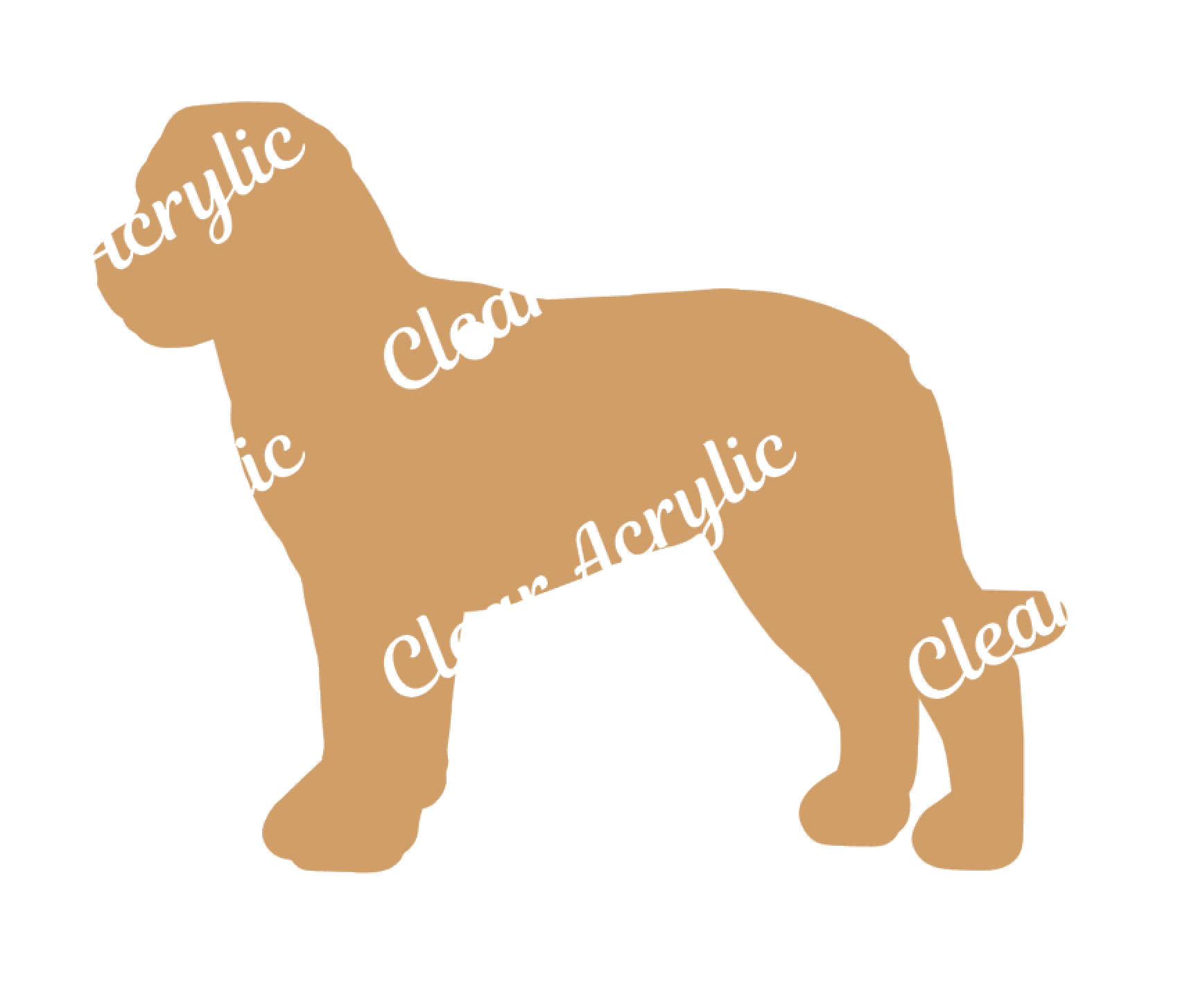 Greater Swiss Mountain Dog key chain acrylic blank