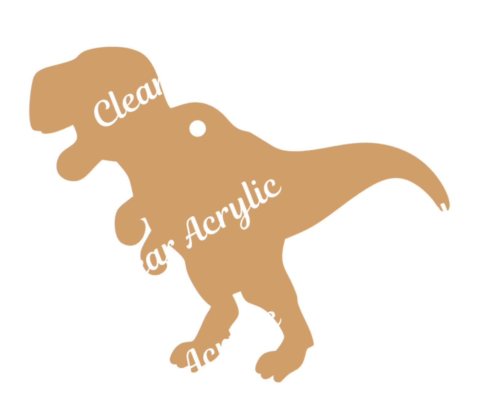 T Rex Dinosaur Mamasaurus Acrylic Blank