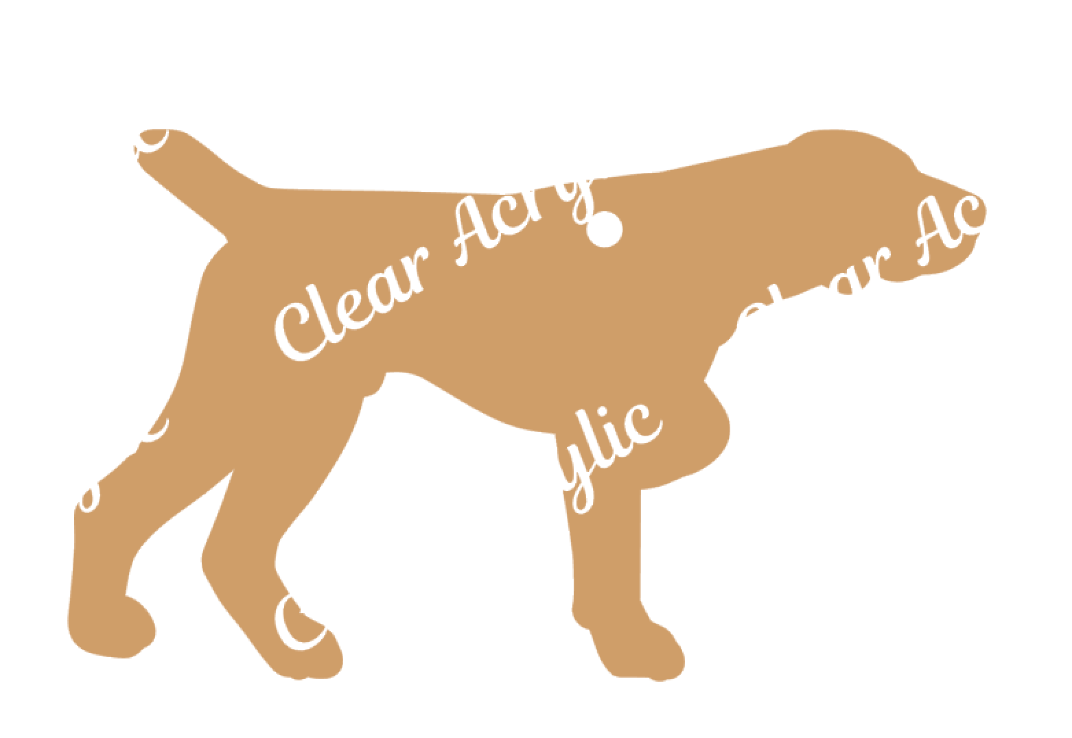 Dog Breed Acrylic blanks for key chains