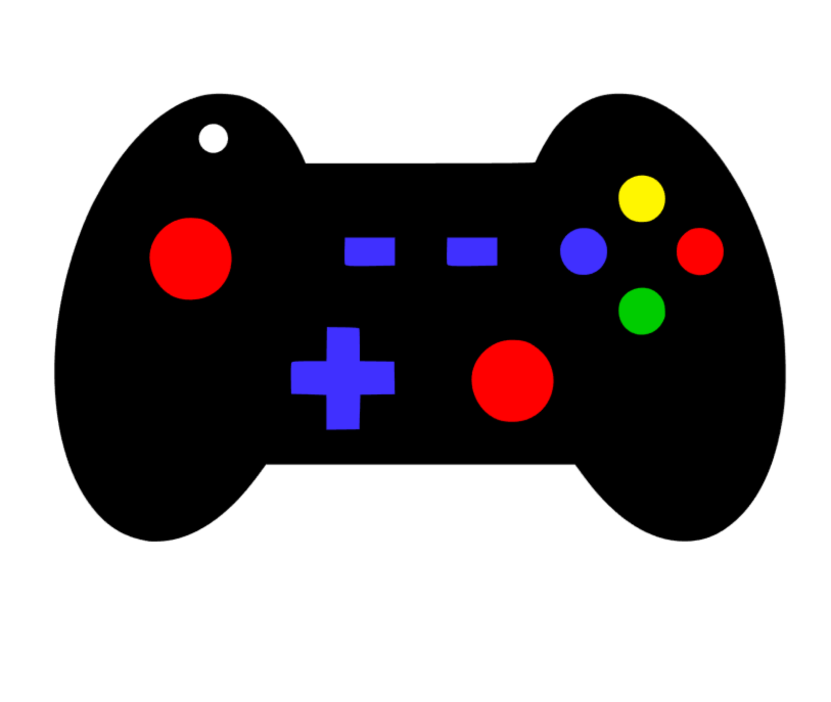 Video Game Control Acrylic Blank