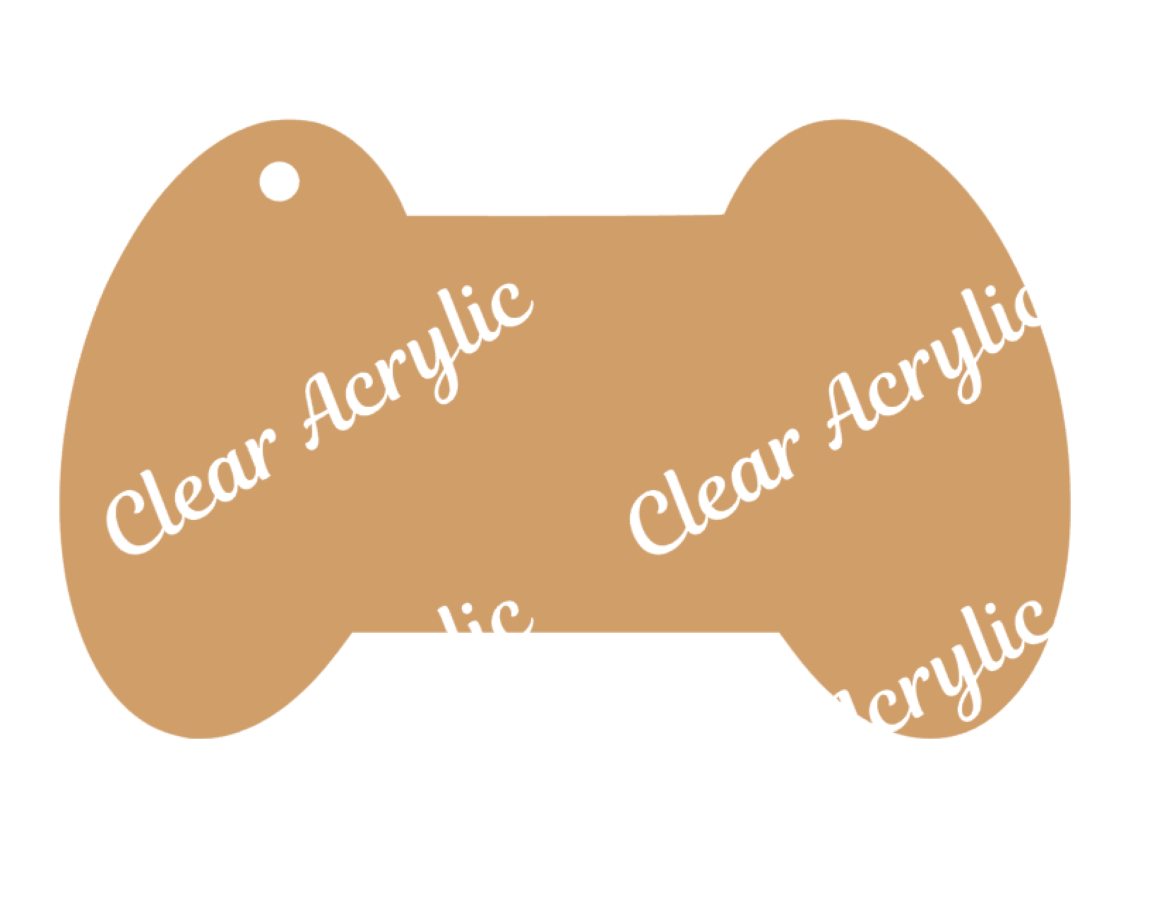 Video Game Controller Acrylic Blank