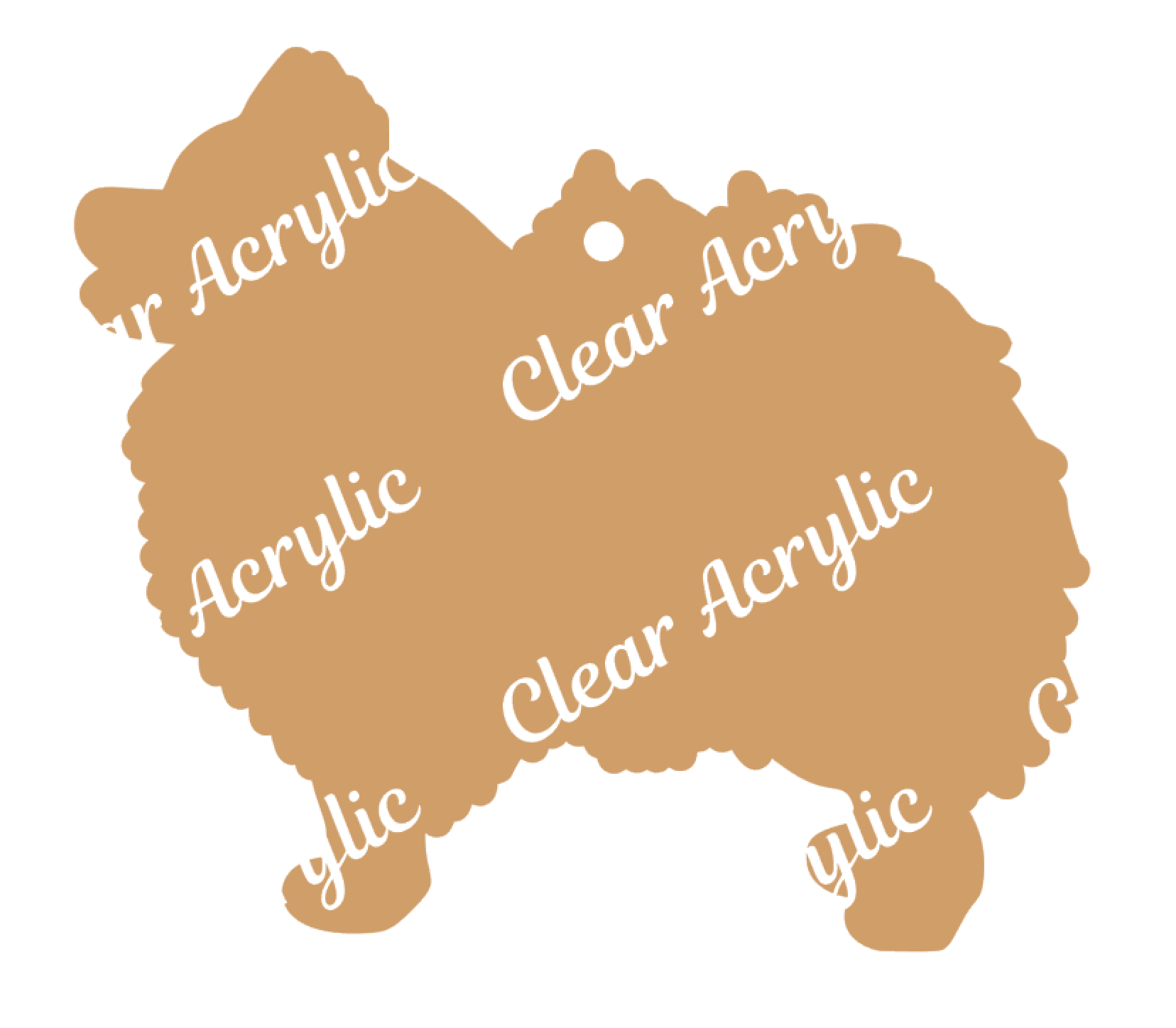 Dog Breed Acrylic blanks for key chains