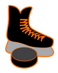 Hockey Skate Puck Acrylic Blank