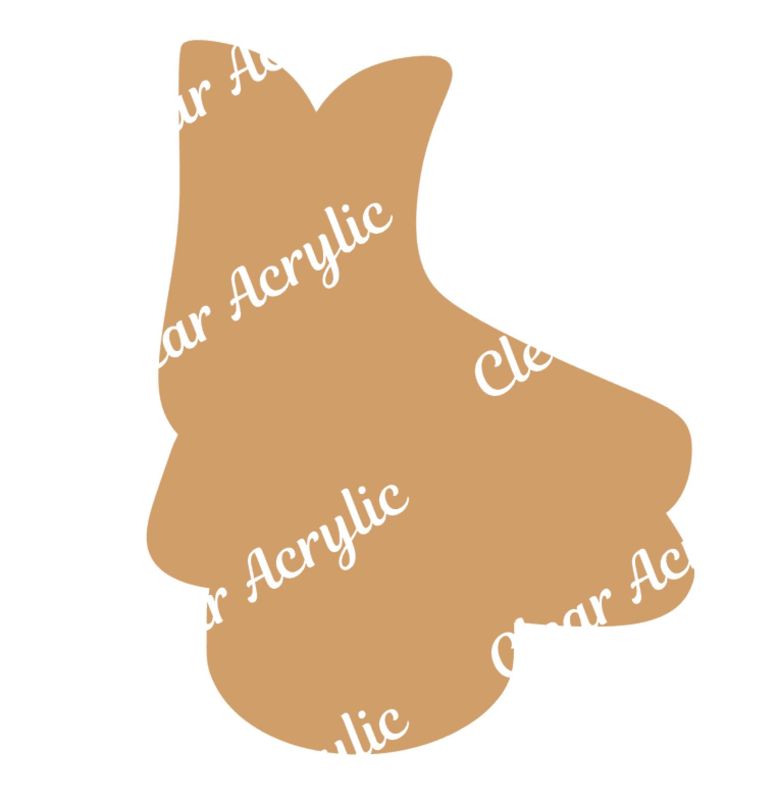 Hockey Skate Acrylic Blank