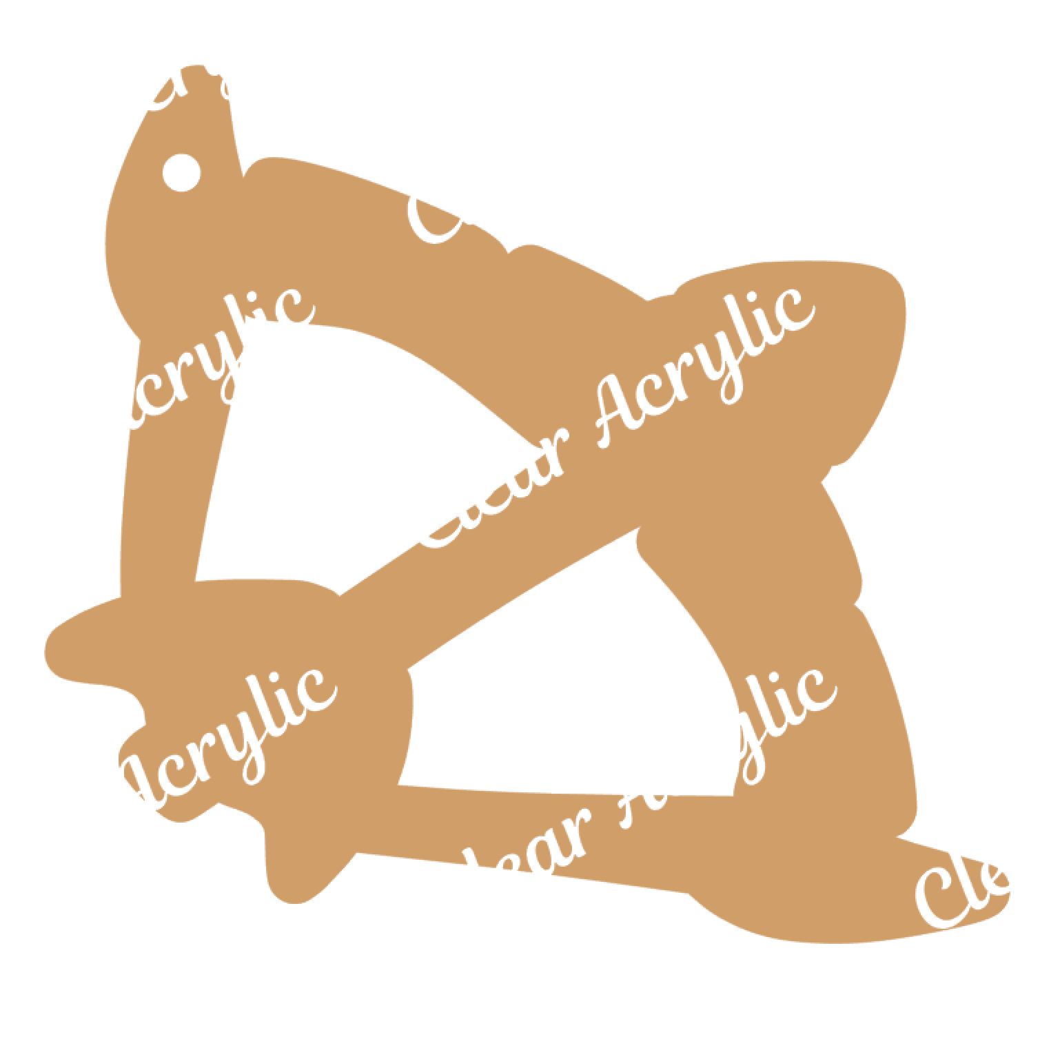 Zodiac Sign Symbols Acrylic Blanks for key chains