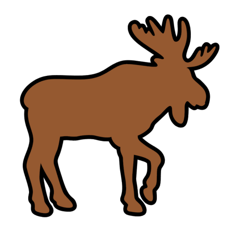 Moose Acrylic Blank