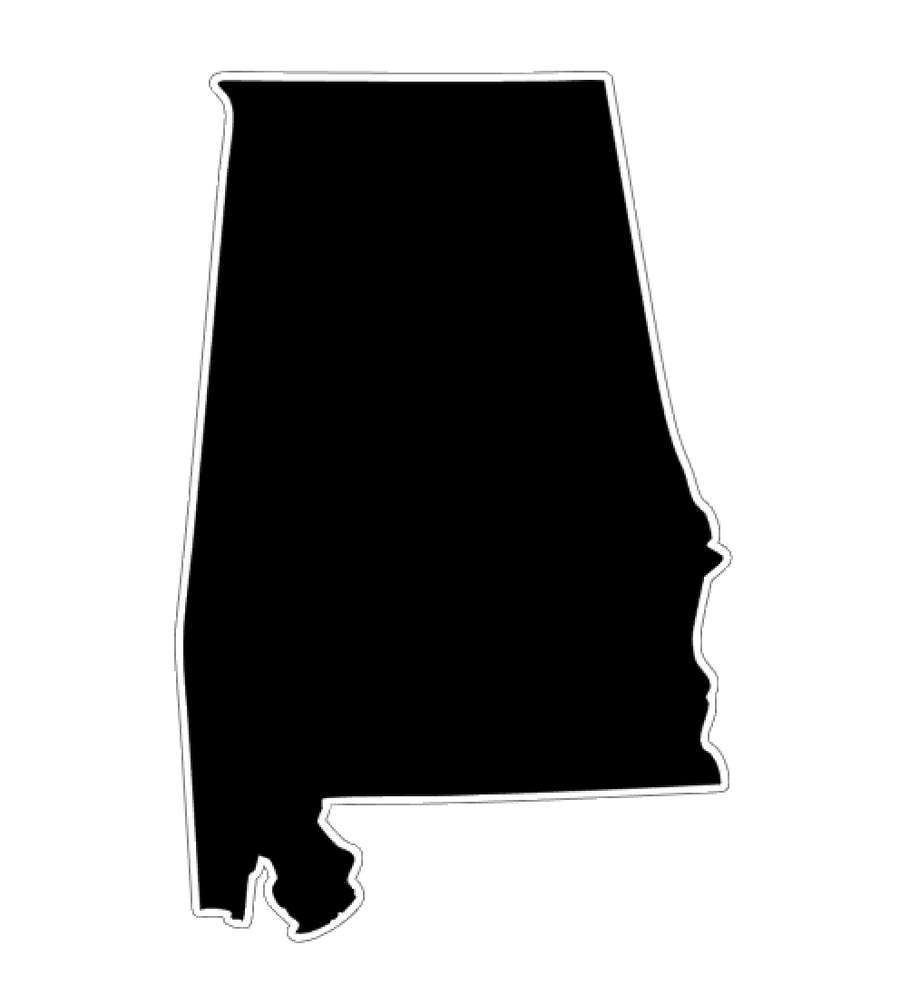 Alabama State Acrylic Blank