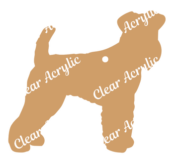 Airedale Terrier Dog Acrylic Blank