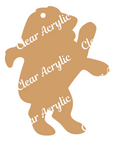 Lion Crest Acrylic Blank