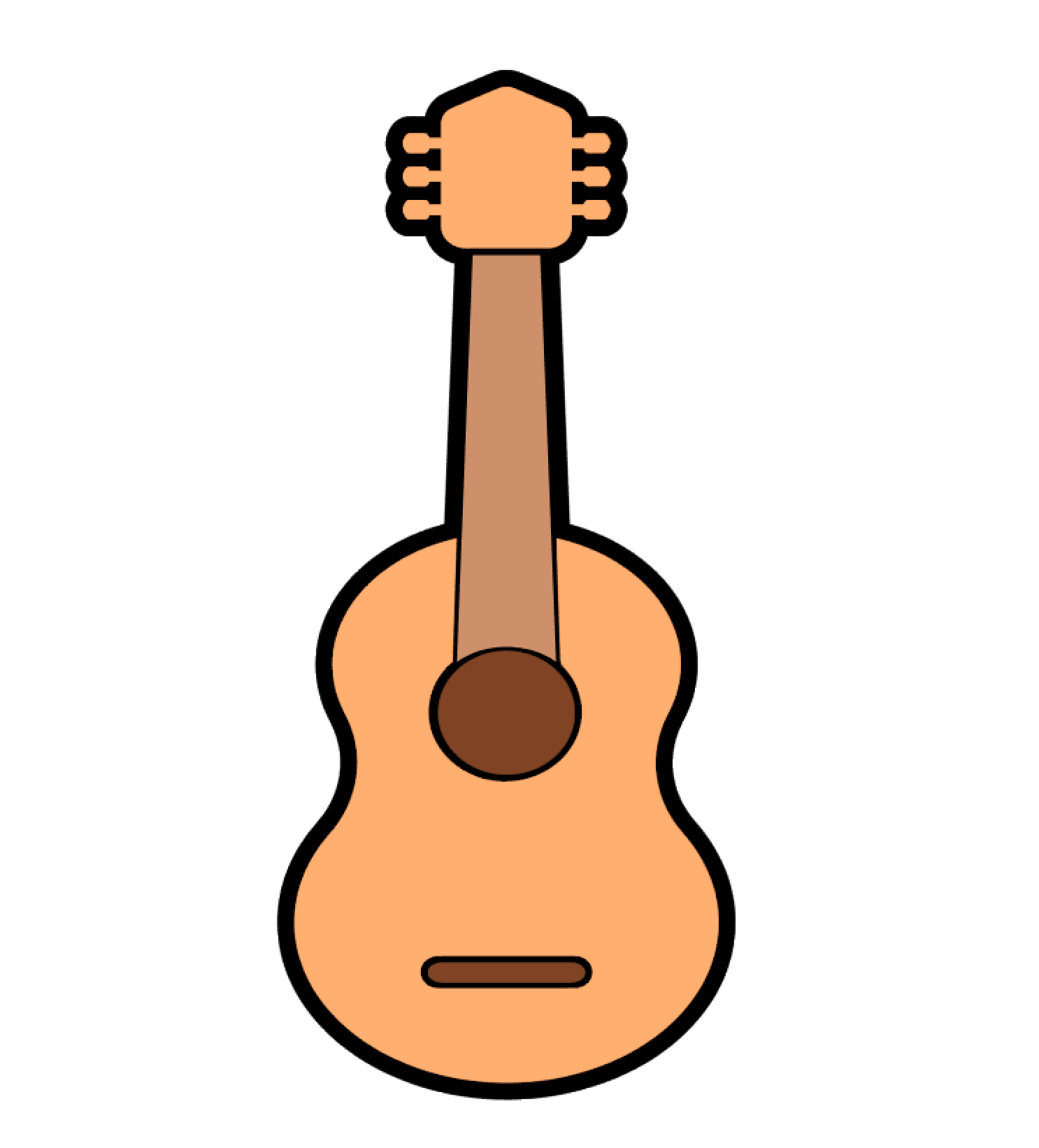 Guitar Acrylic Blank