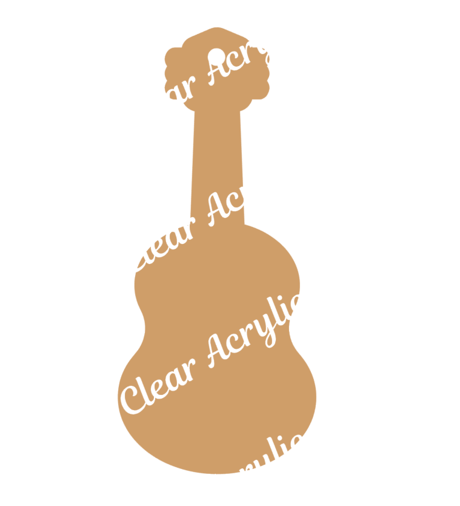 Guitar Acrylic Blank