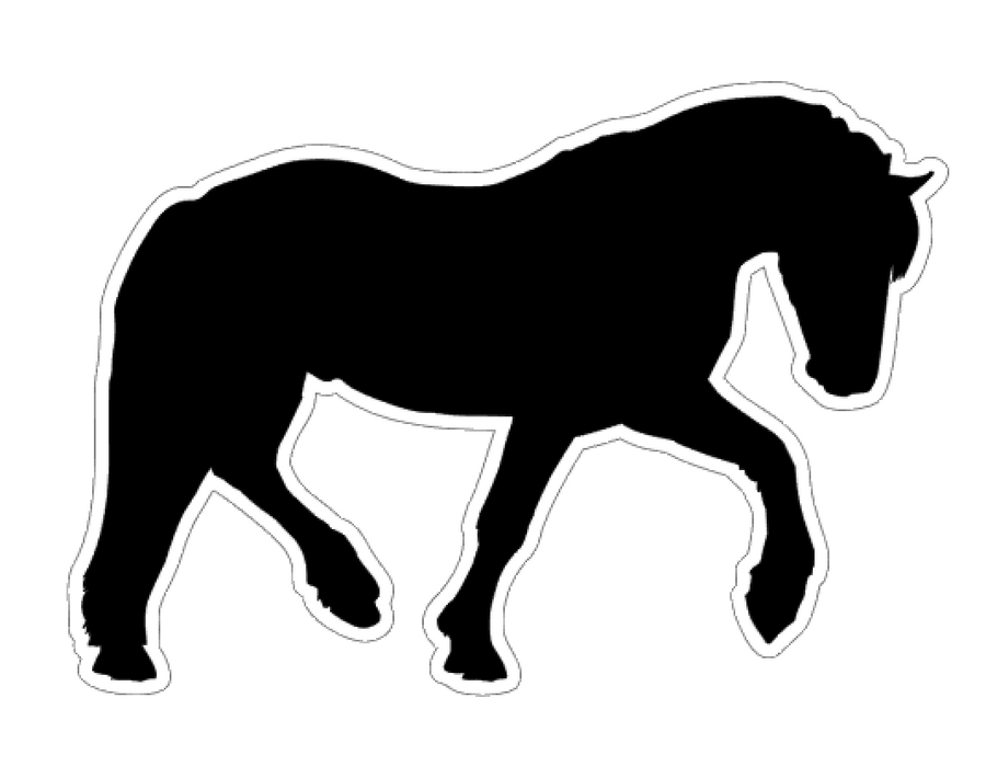Horse Pony Profile Acrylic Blank