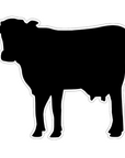 Cow Profile Acrylic Blank