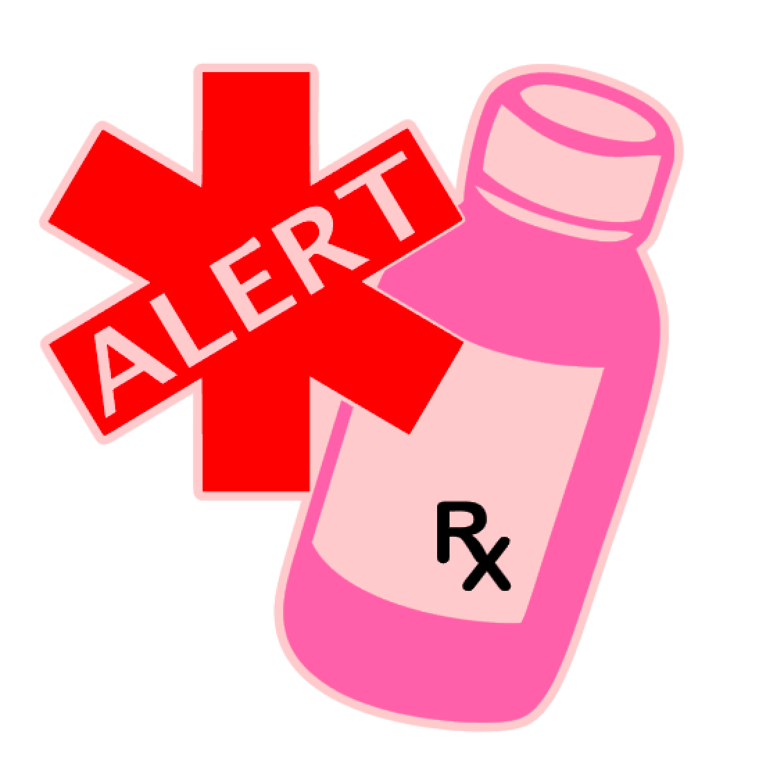 Penicillin Allergy Acrylic Blank