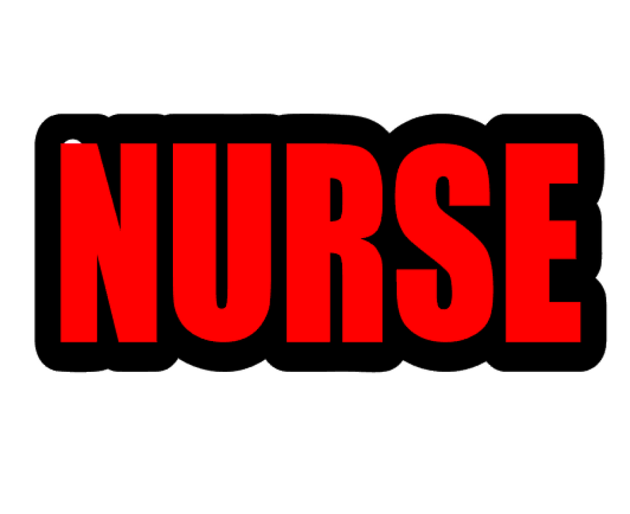 Nurse Word Acrylic Blank
