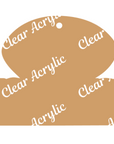 Football Ball Word Acrylic Blank