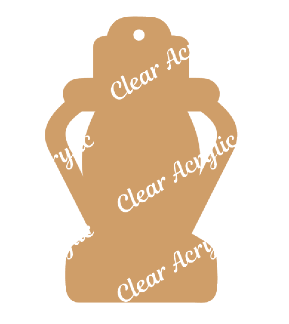 Lantern Acrylic Blank for Key chains