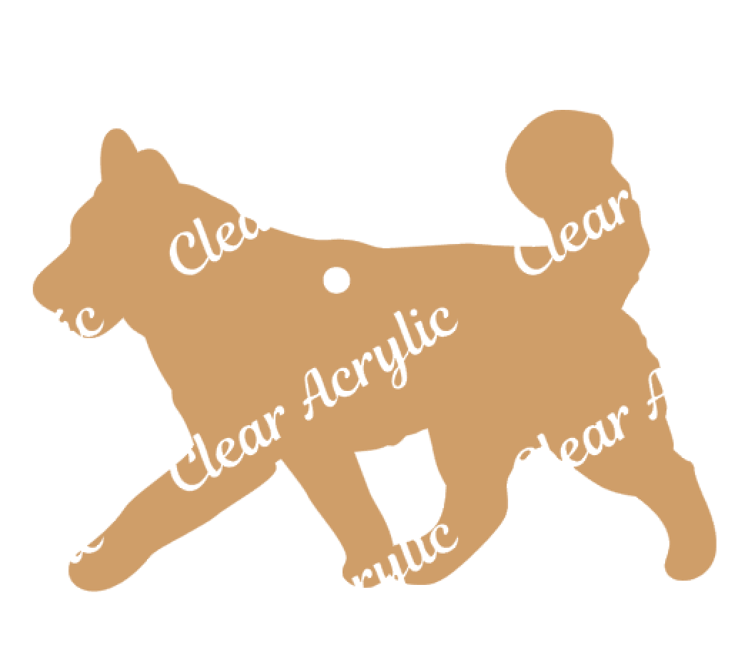 Dog Breed Acrylic blanks for key chains
