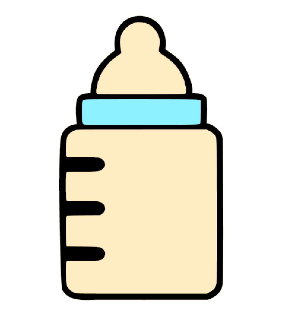 Baby Bottle Acrylic Blank