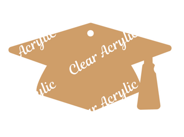 Graduation Cap Acrylic Blank