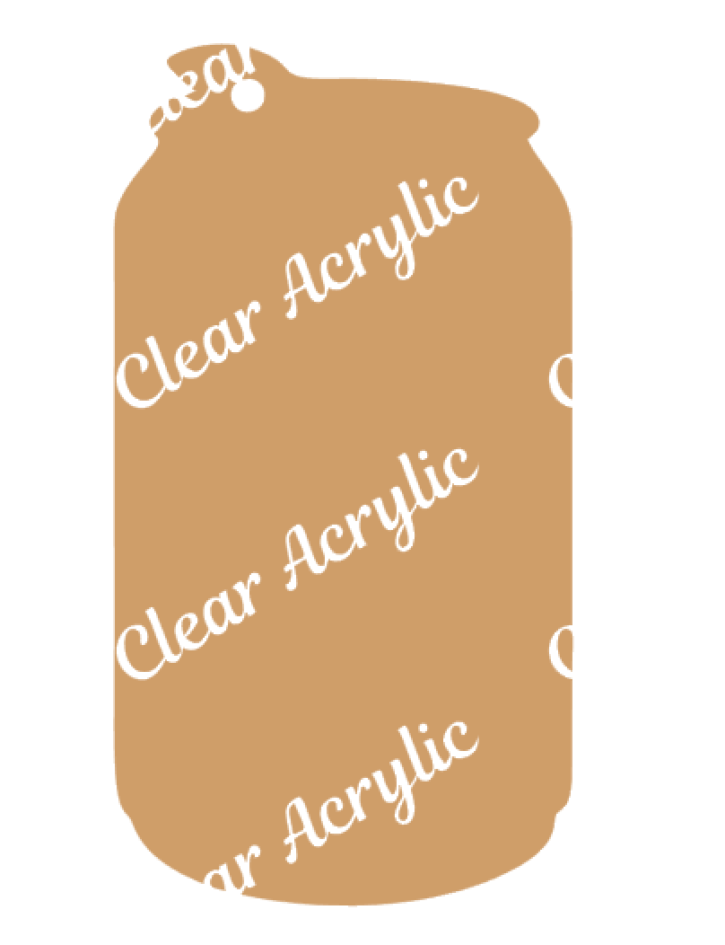 Soda Can Acrylic Blanks for Crafting