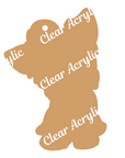 Yorkie Yorkshire Terrier Acrylic Blank