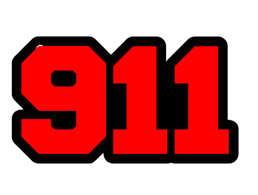 911 Acrylic Blank