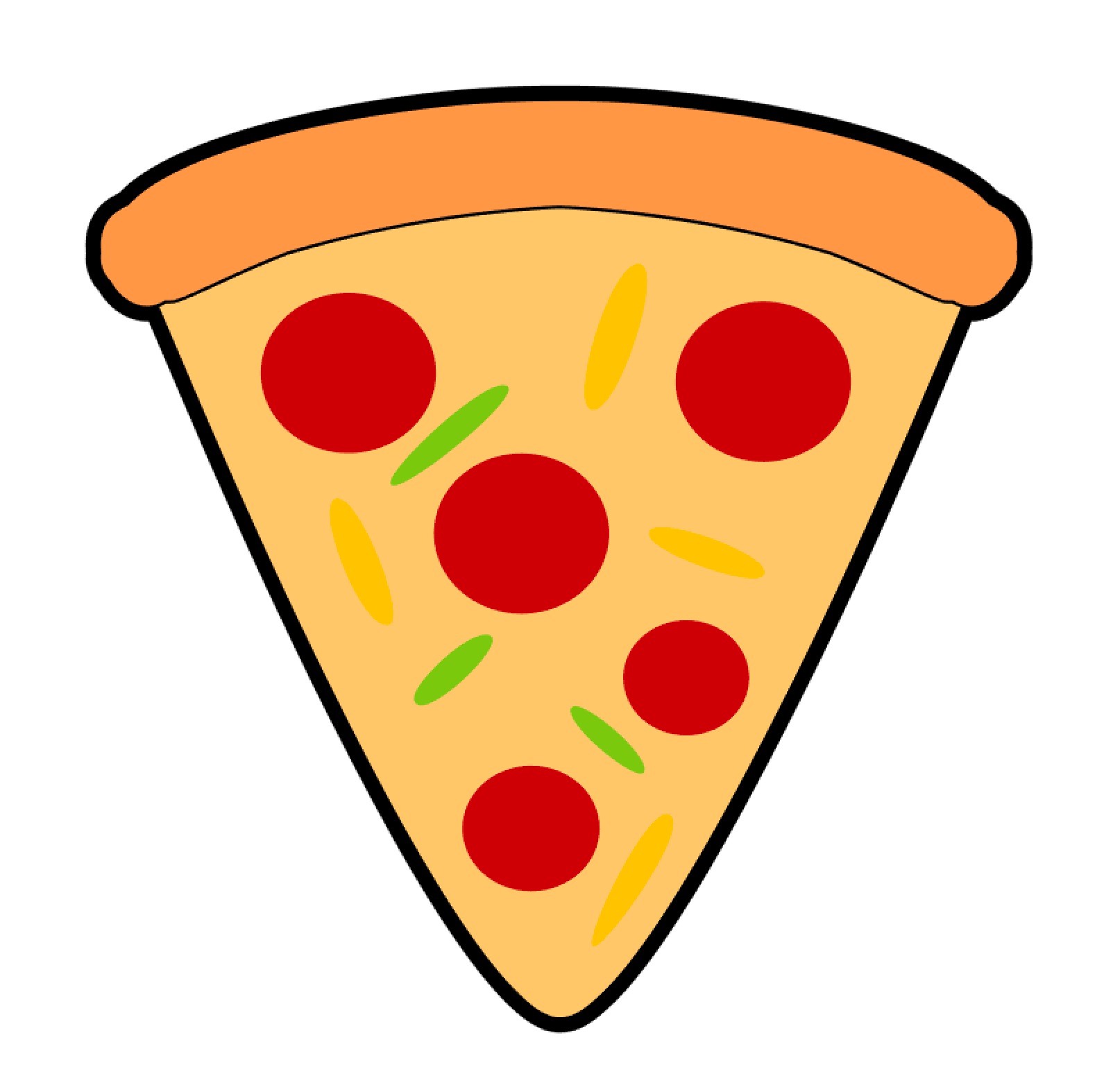 Pizza Slice Acrylic Blank