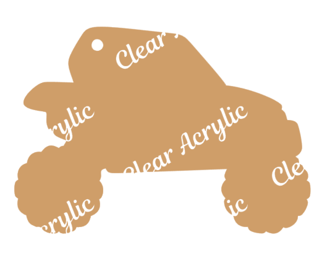 ATV Dune Buggy Acrylic Blank