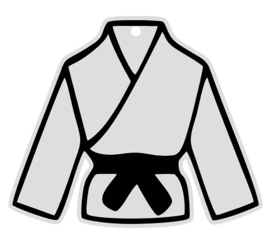 Karate Gi Uniform Acrylic Blank