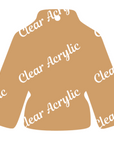 Karate Gi Uniform Acrylic Blank