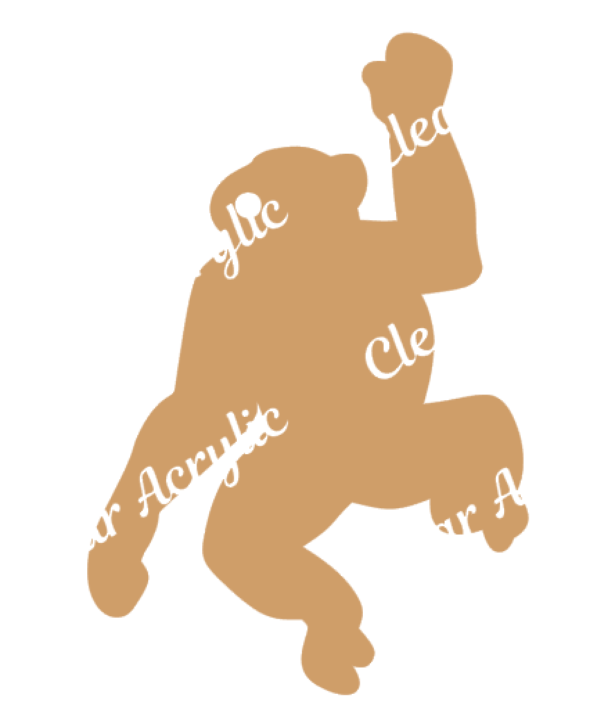 Chimpanzee Acrylic Blanks