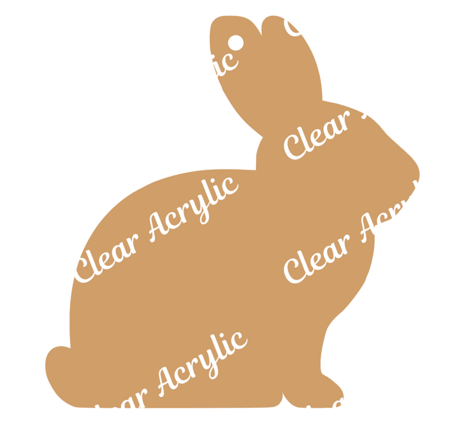 Rabbit Acrylic Blank