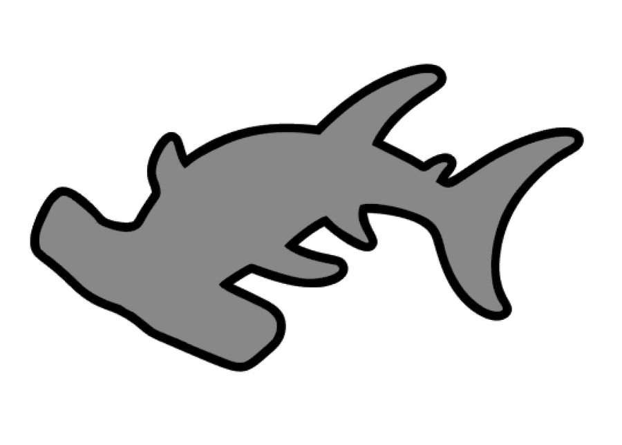 Hammerhead Shark Acrylic Blank