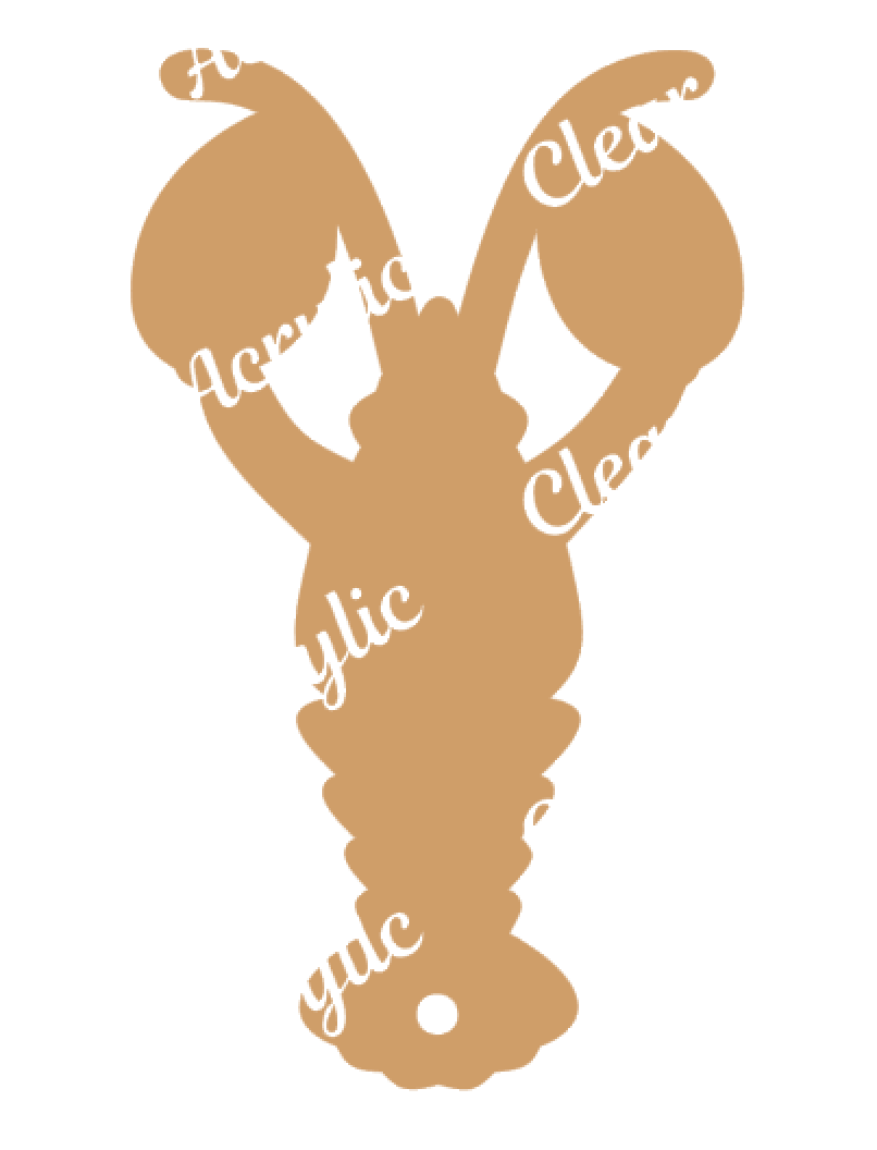 Crawfish Acrylic Blank