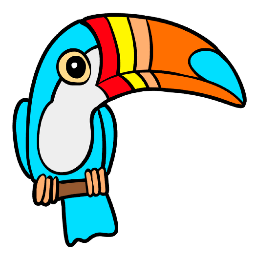 Toucan Parrot Acrylic Blank