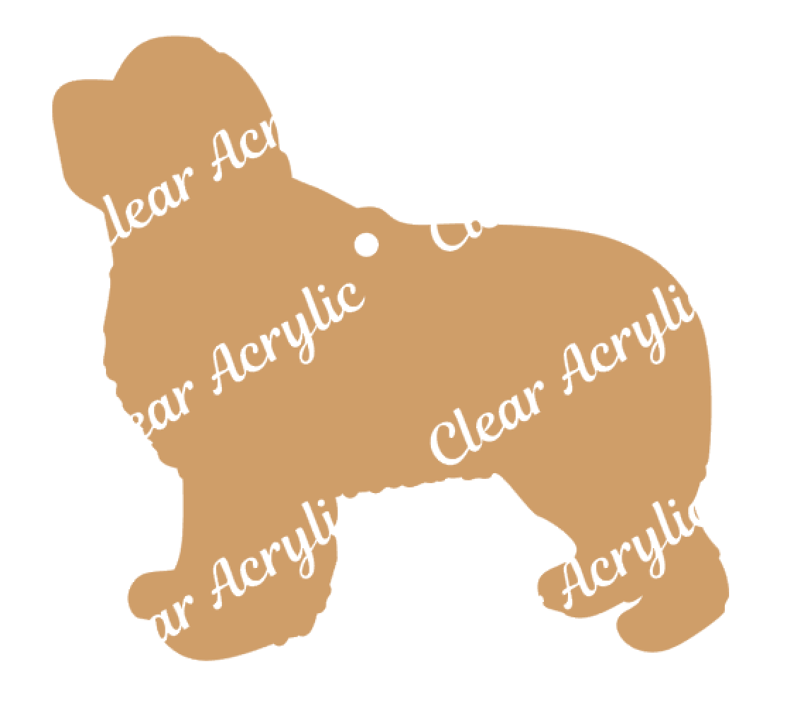 Newfoundland Dog Acrylic Blank