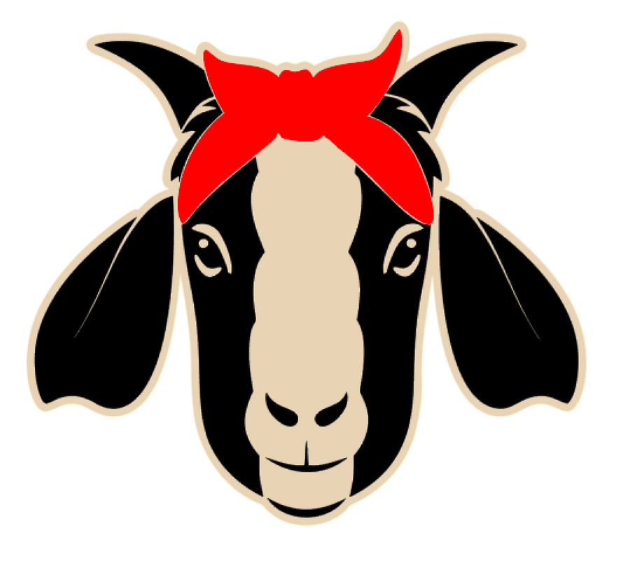 Goat Bandana Acrylic Blank