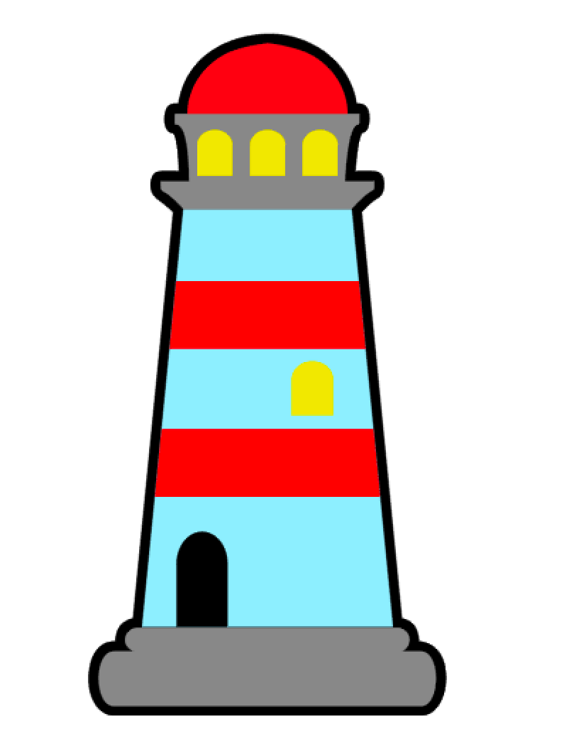 Lighthouse Acrylic Blank