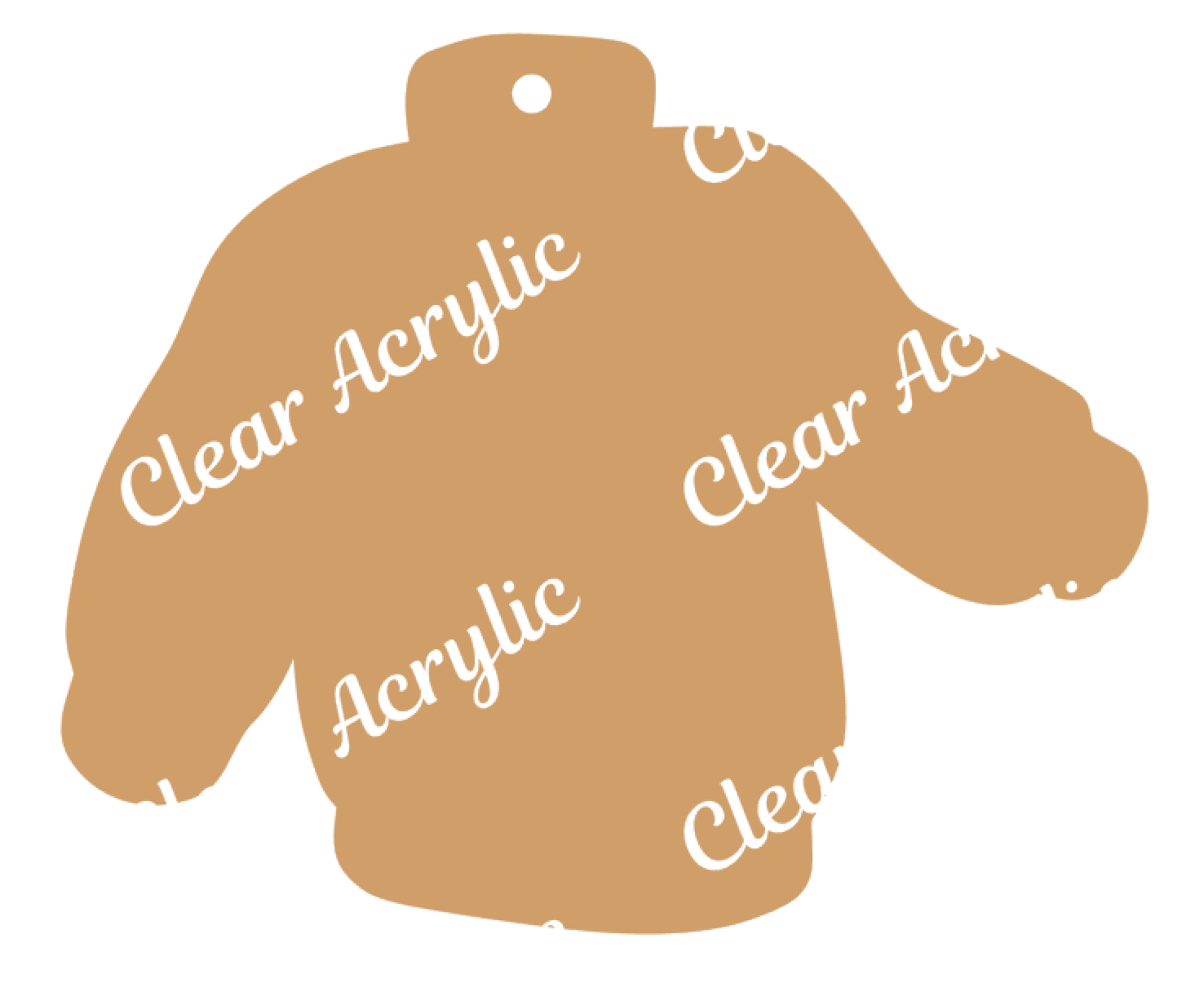 Sweater Acrylic Blank