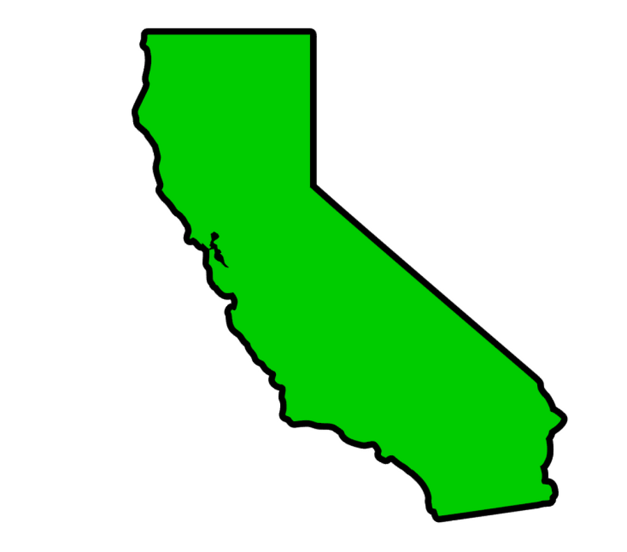 California State Acrylic Blank