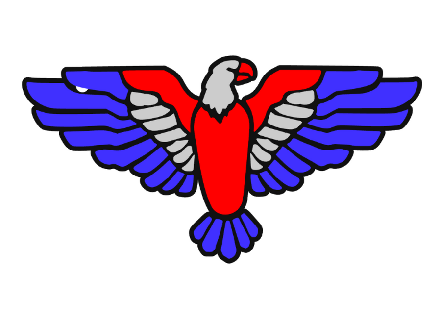 Eagle Wings Spread Acrylic Blank