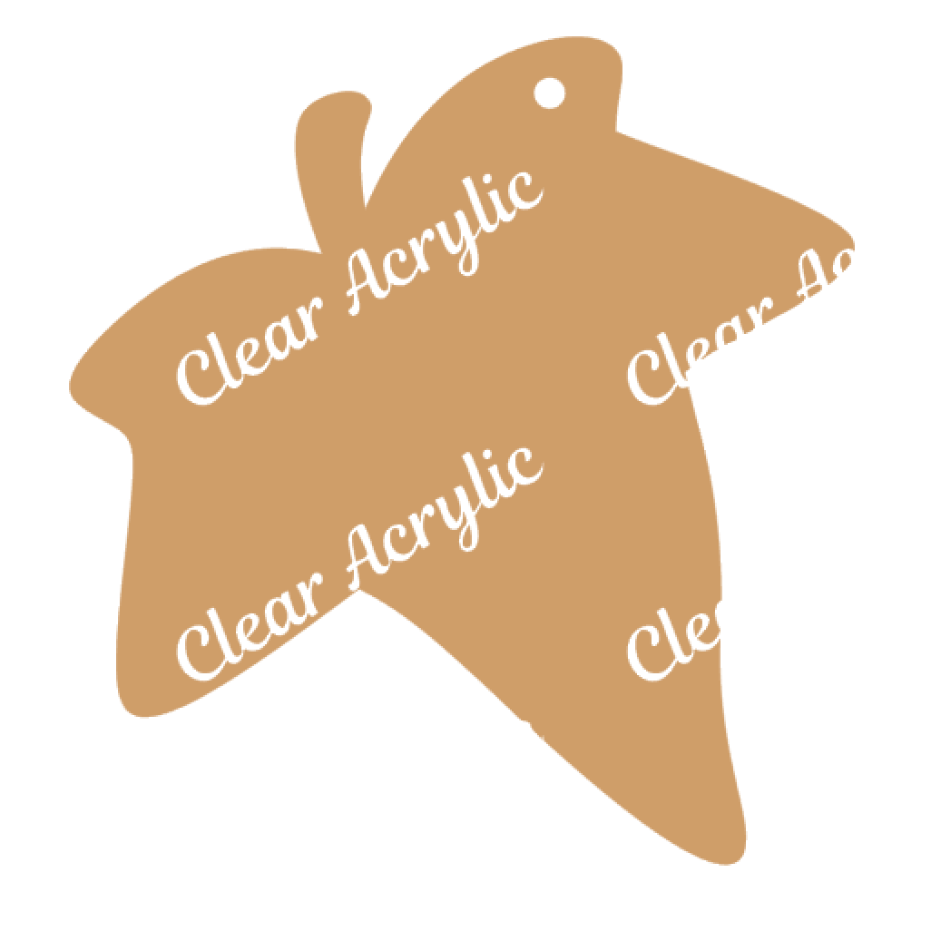 Ivy Leaf Acrylic Blanks for Crafts